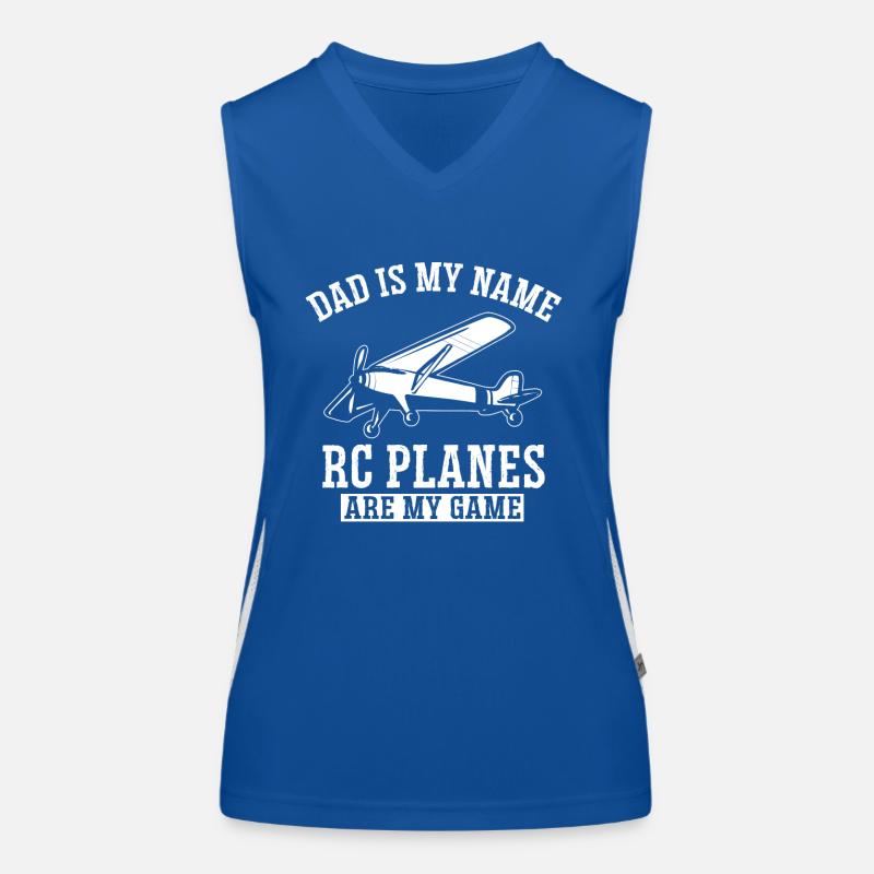 Modèle d’avion télécommandé Débardeur respirant contrasté Femme