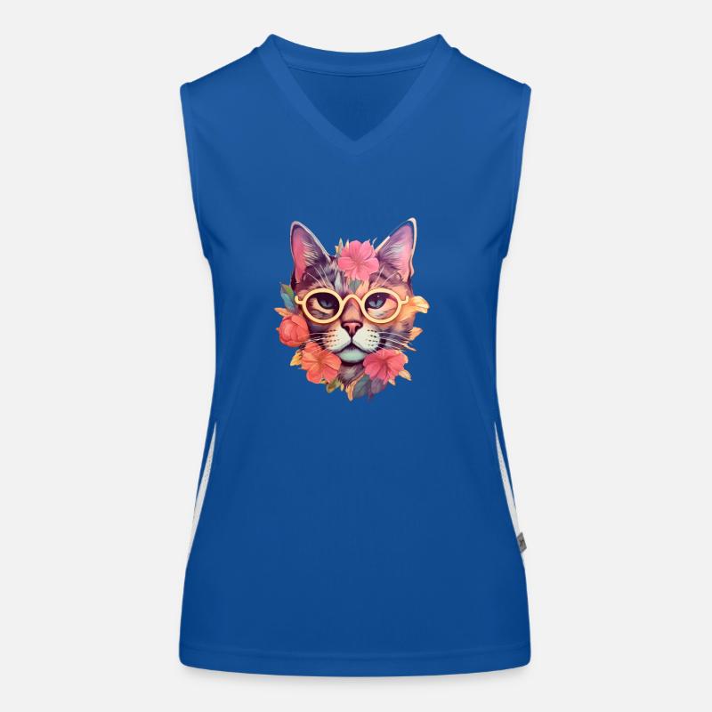 Cat Aesthetics Women's Functional Contrast Tank Top