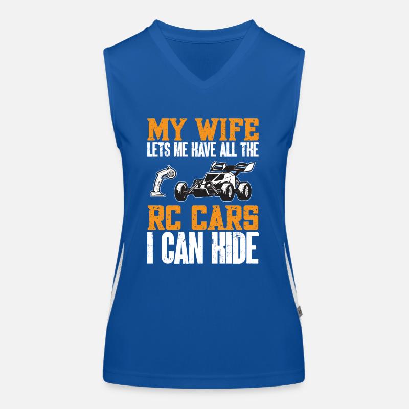 RC Car Remote Control Car Women's Functional Contrast Tank Top
