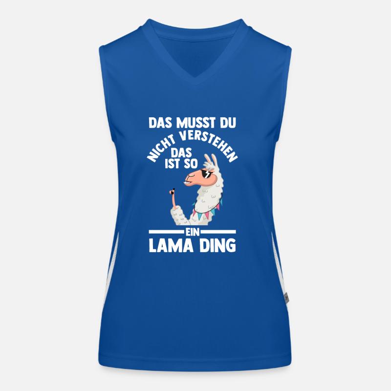 Lama Funktionelles Kontrast-Tank Top für Frauen