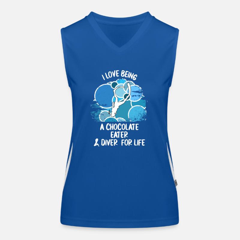 Divers Scuba Diving Scuba Diving Scuba Diving Women's Functional Contrast Tank Top