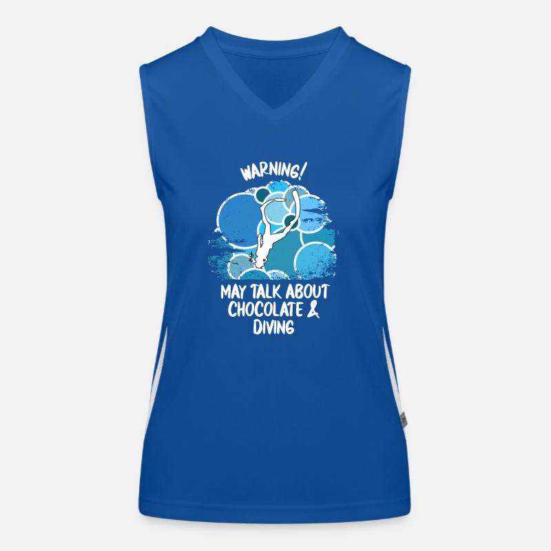 Divers Scuba Diving Scuba Diving Scuba Diving Women's Functional Contrast Tank Top