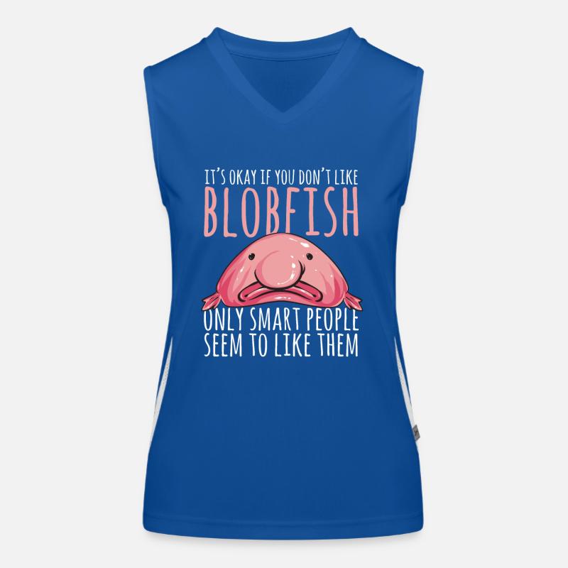 Blob fish Women's Functional Contrast Tank Top