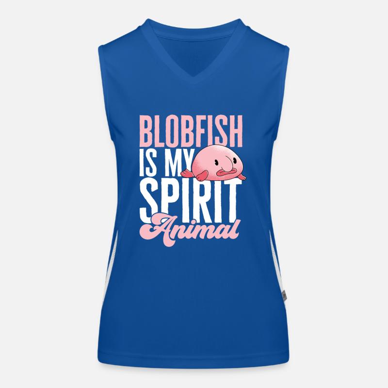 Blob fish Women's Functional Contrast Tank Top