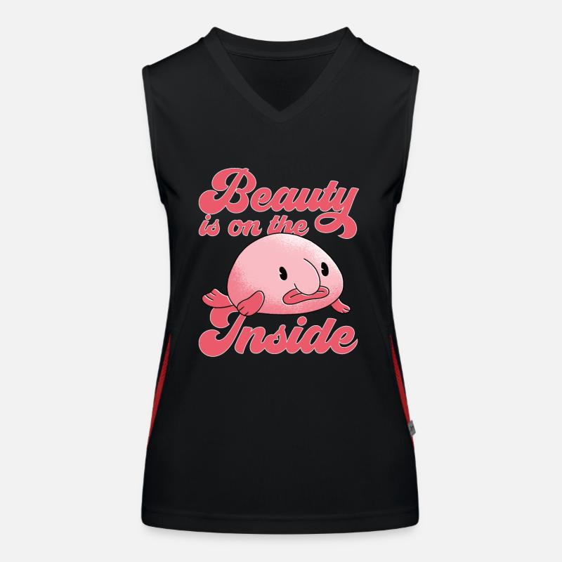 Blob fish Women's Functional Contrast Tank Top
