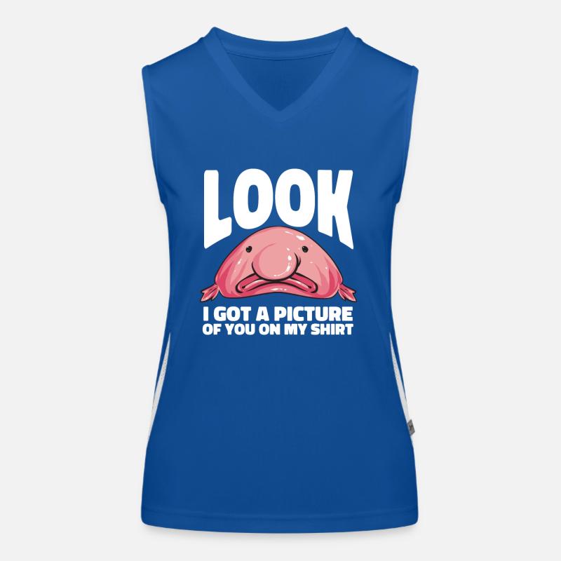 Poisson blob Débardeur respirant contrasté Femme