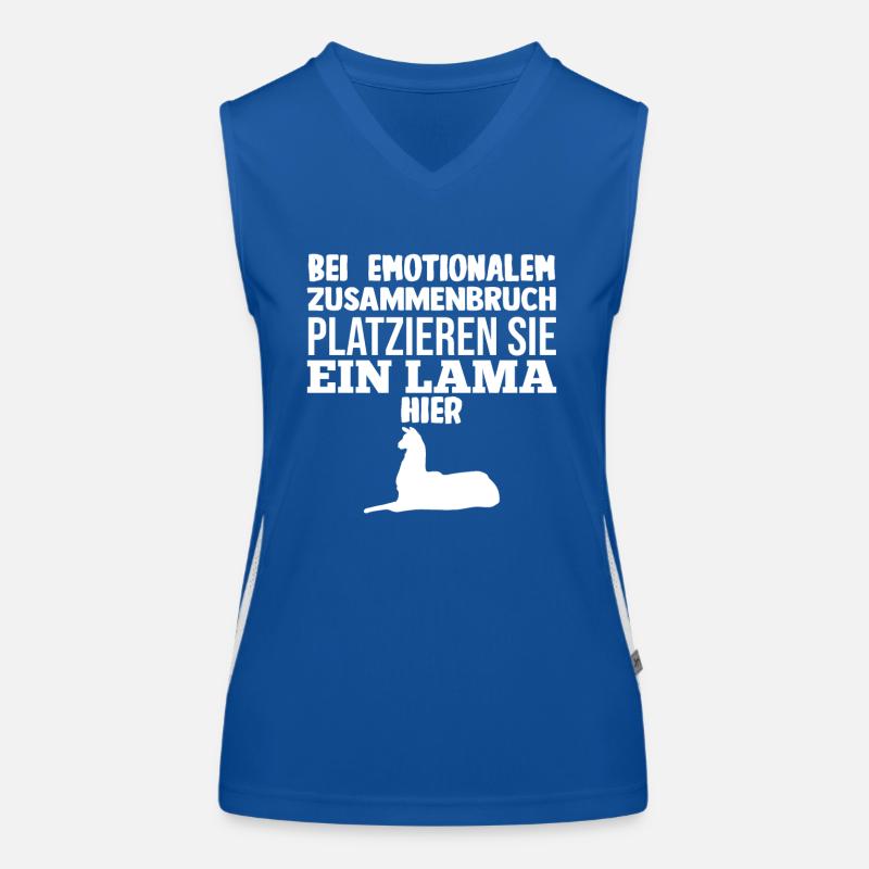 Lama Funktionelles Kontrast-Tank Top für Frauen
