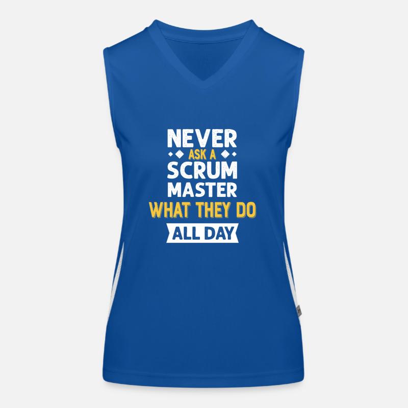 Programmer Humor Coding Jokes Developer Women's Functional Contrast Tank Top