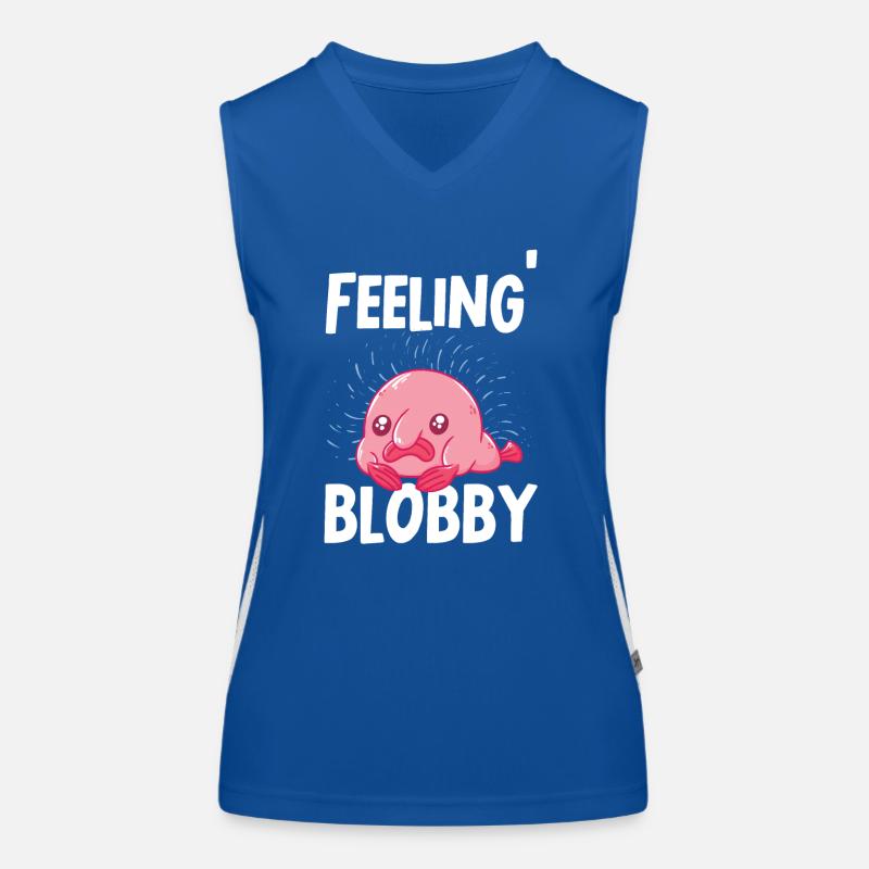 Blob fish Women's Functional Contrast Tank Top