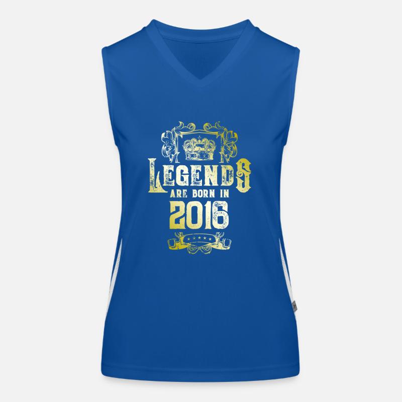 2016 Legends Birthday Women's Functional Contrast Tank Top