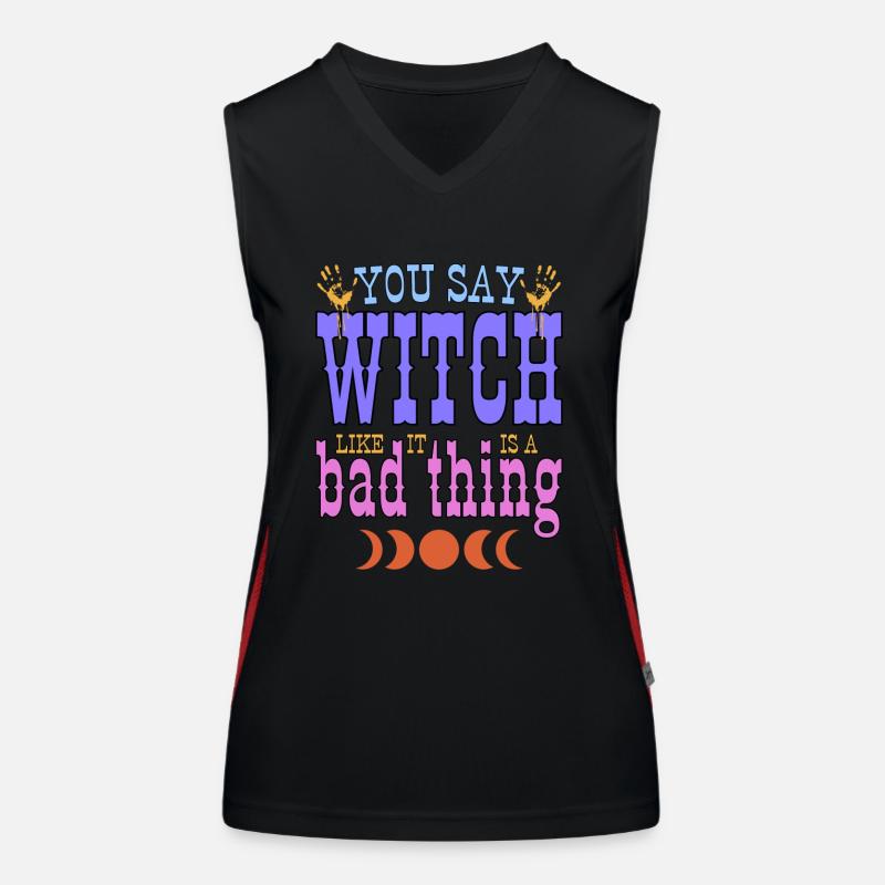 Du sagst, dass solche Dinge eine schlechte Sache sind. Funktionelles Kontrast-Tank Top für Frauen