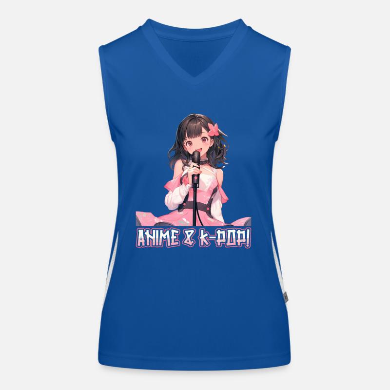 Anime et K-Pop Musique pop coréenne Kpop Débardeur respirant contrasté Femme