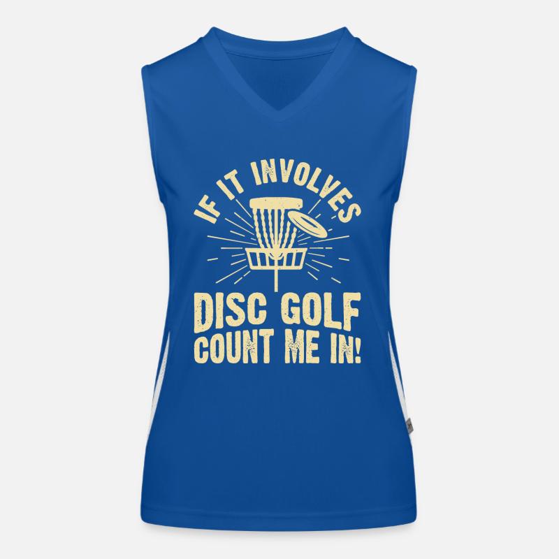 Discgolf Disc Golf Débardeur respirant contrasté Femme