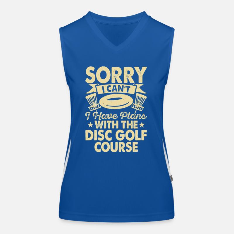 Discgolf Disc Golf Débardeur respirant contrasté Femme