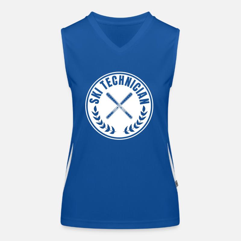 Ski technician Women's Functional Contrast Tank Top