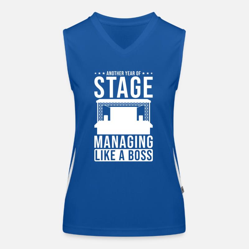 Stage Manager Women's Functional Contrast Tank Top