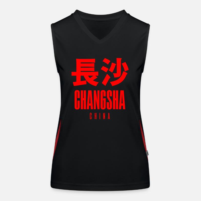 Changsha, Chine Débardeur respirant contrasté Femme