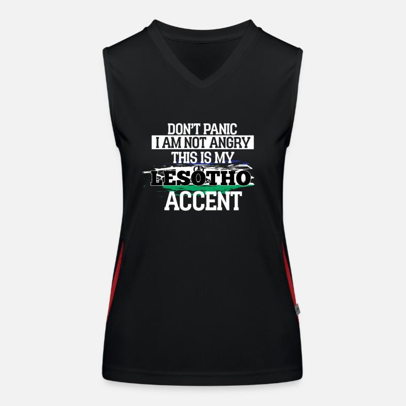 Libya Women's Functional Contrast Tank Top