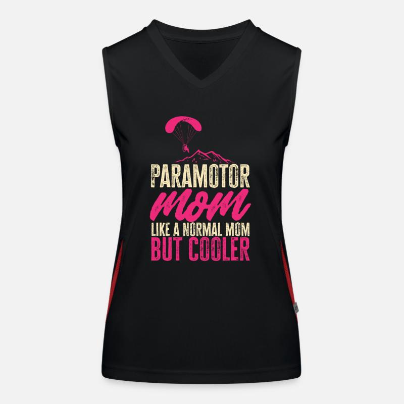 Paramotor Motorized paraglider Women's Functional Contrast Tank Top
