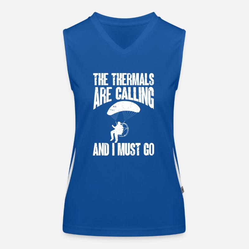Paramotor Motorized paraglider Women's Functional Contrast Tank Top