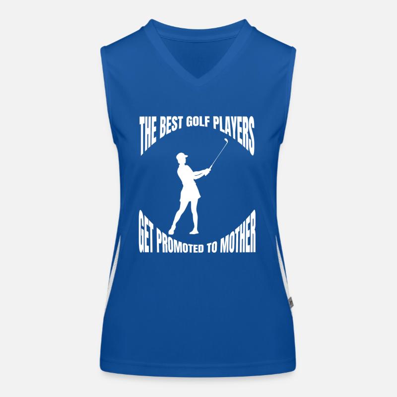 Golfer Golf Course Golf Golf Club Women's Functional Contrast Tank Top