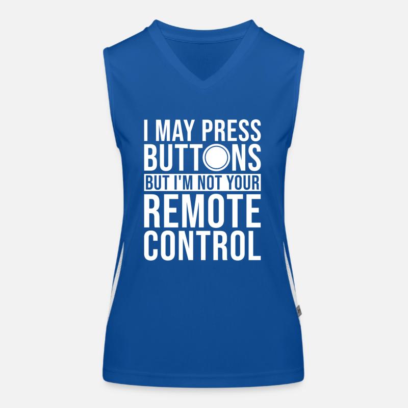 Press Operator Worker Job Women's Functional Contrast Tank Top