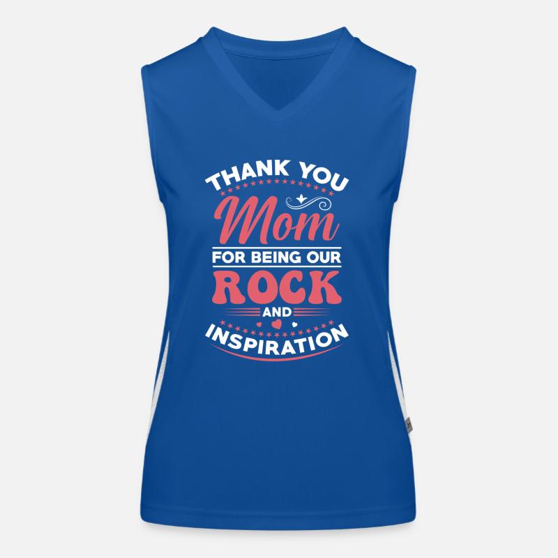 Mutter, Danke Mama, Dass Du Unsere Inspiration Funktionelles Kontrast-Tank Top für Frauen