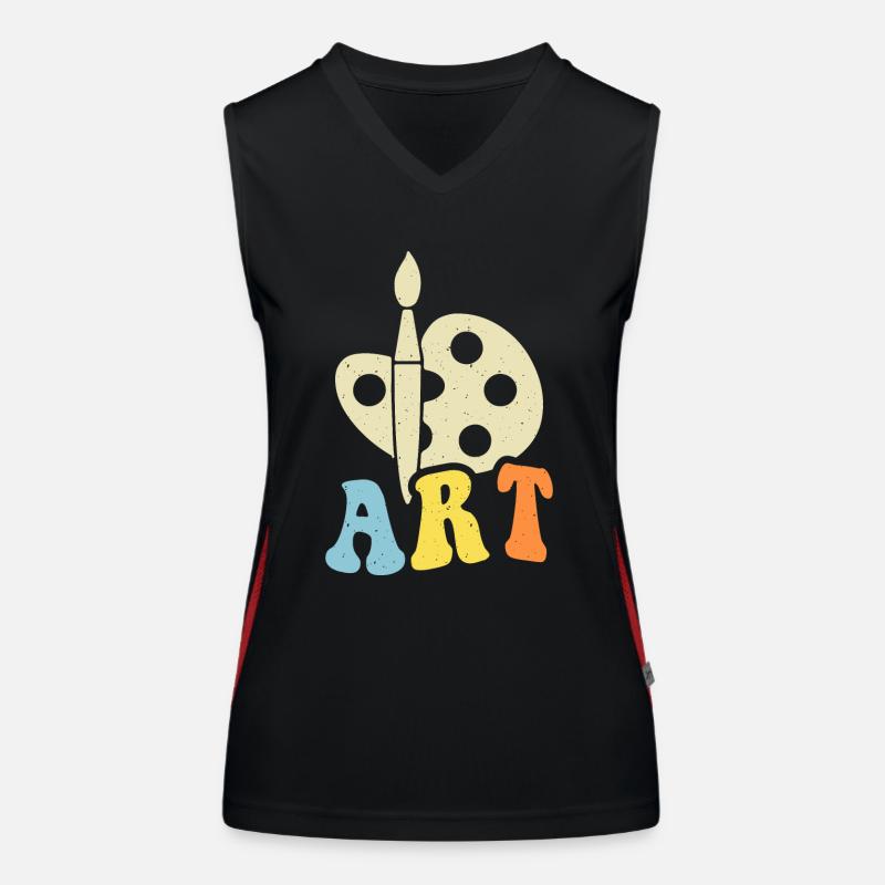 Artiste Débardeur respirant contrasté Femme