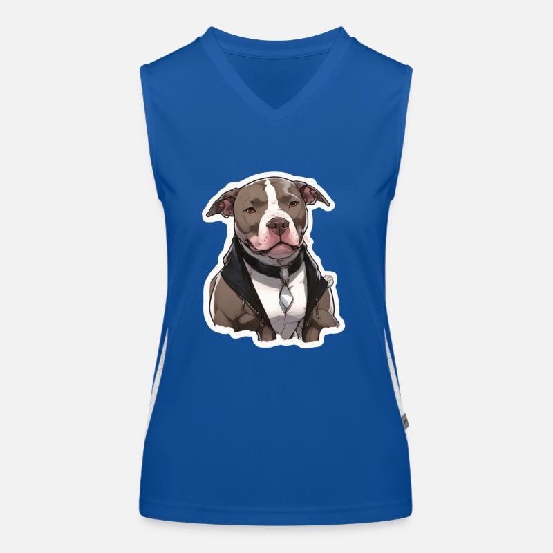 Pitbull Pitbull Hund Pitbull Kleidung Pitbulls Funktionelles Kontrast-Tank Top für Frauen
