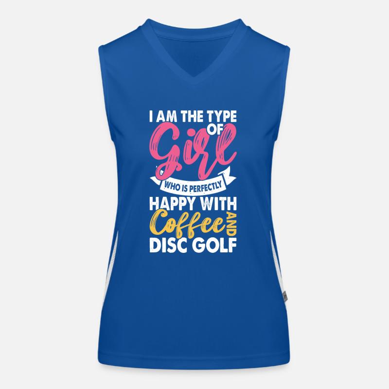 Discgolf Disc Golf Débardeur respirant contrasté Femme