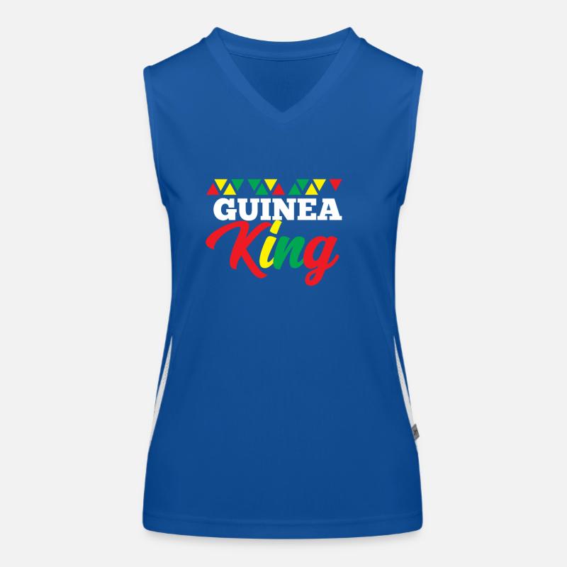 Guinea Queen Funktionelles Kontrast-Tank Top für Frauen