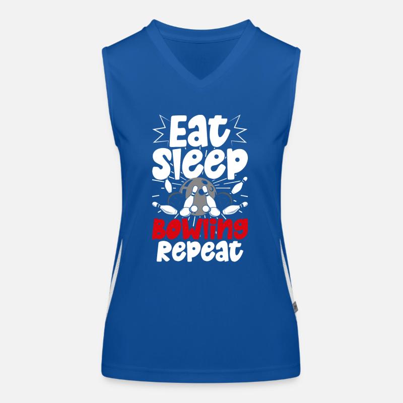 Bowling Débardeur respirant contrasté Femme