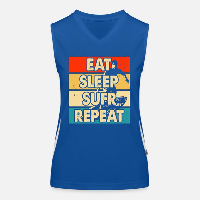 Surfeur Débardeur respirant contrasté Femme