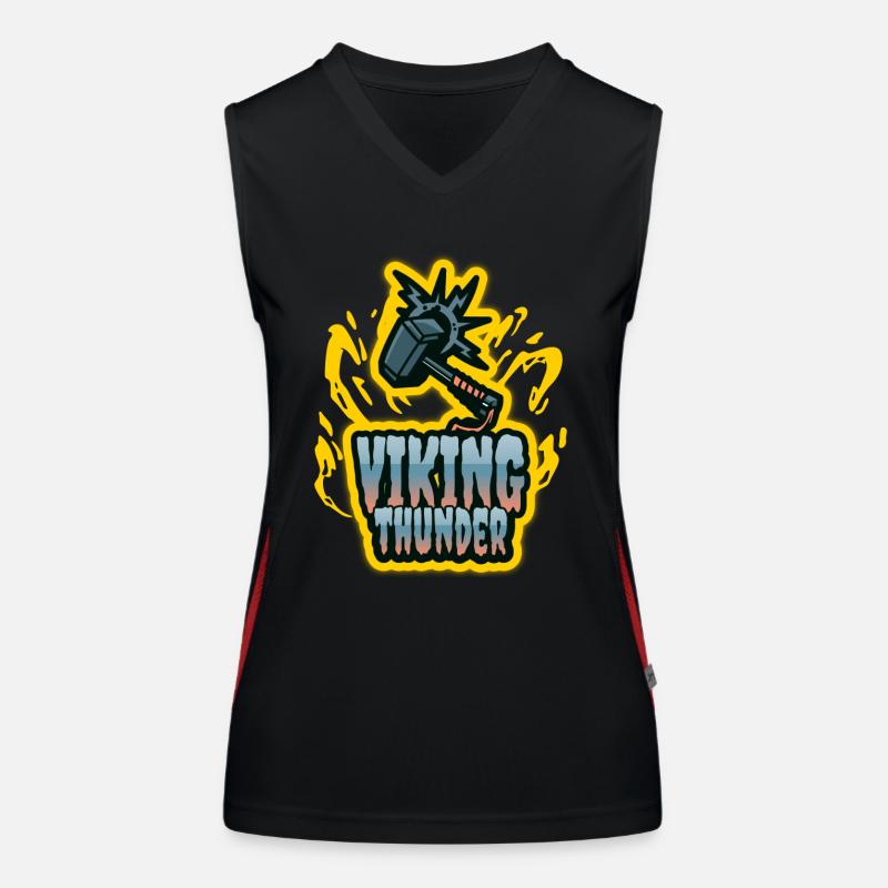Style de jeu Viking Thunder Débardeur respirant contrasté Femme