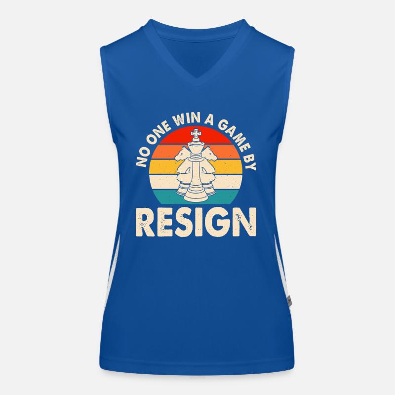 Échecs Débardeur respirant contrasté Femme