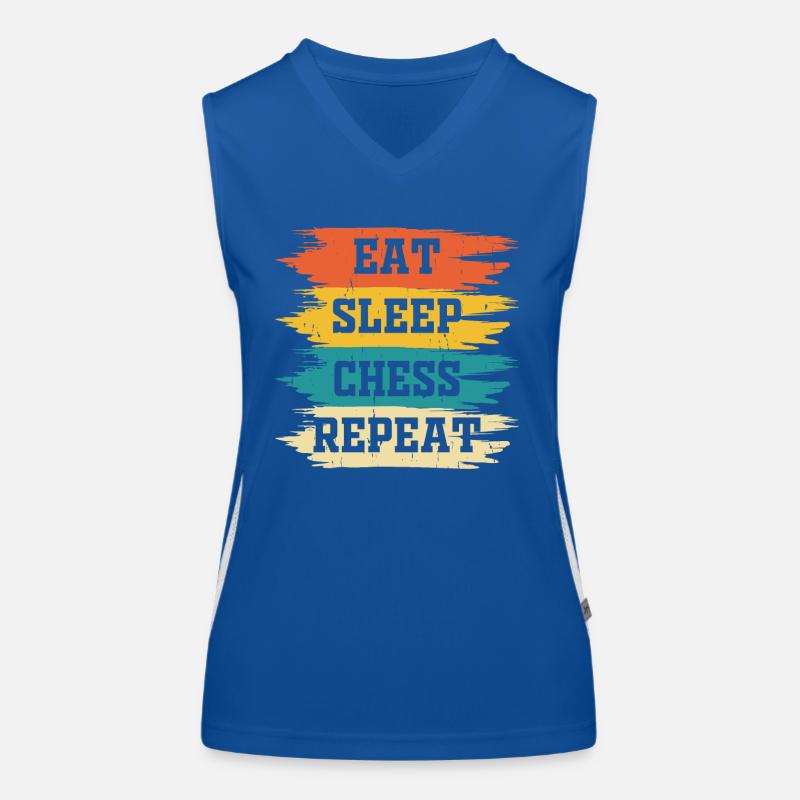 Échecs Débardeur respirant contrasté Femme