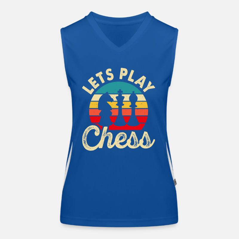 Échecs Débardeur respirant contrasté Femme