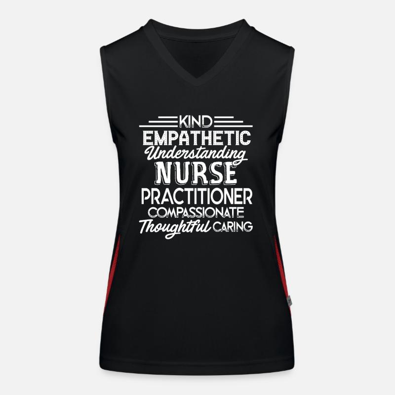 Nurse Practitioner Nurse Practitioner Kind Women's Functional Contrast Tank Top