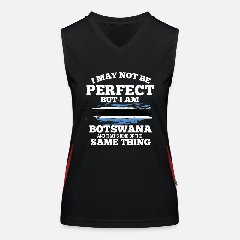 Botswana Débardeur respirant contrasté Femme