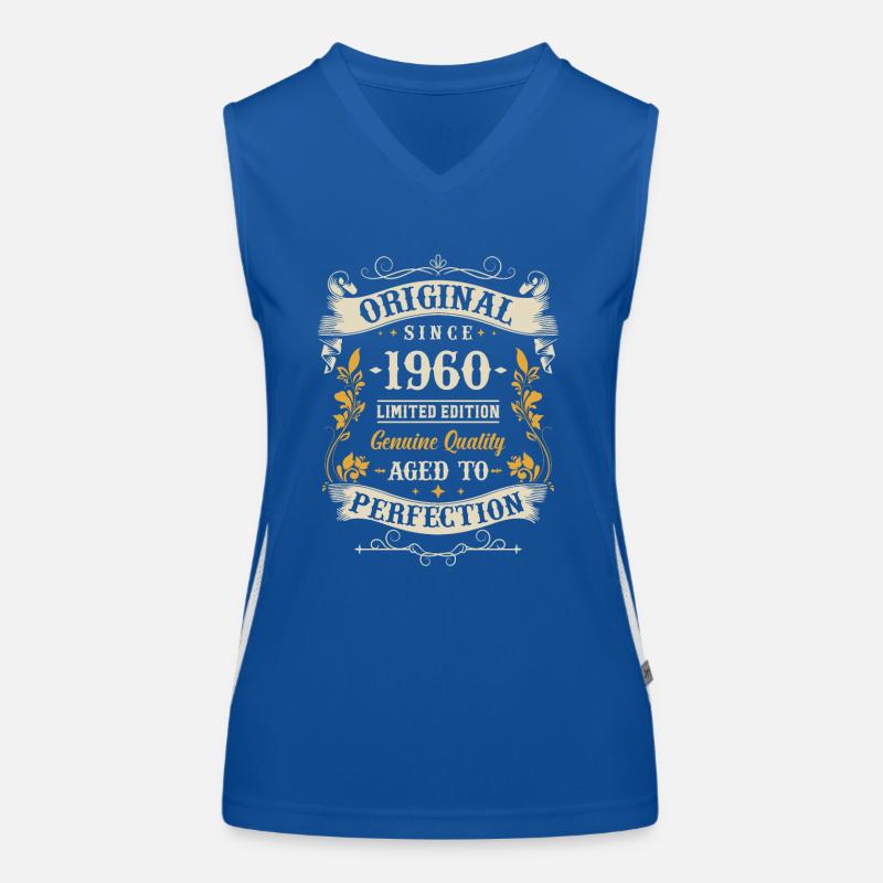 Anniversary gift 63/64 years Women's Functional Contrast Tank Top