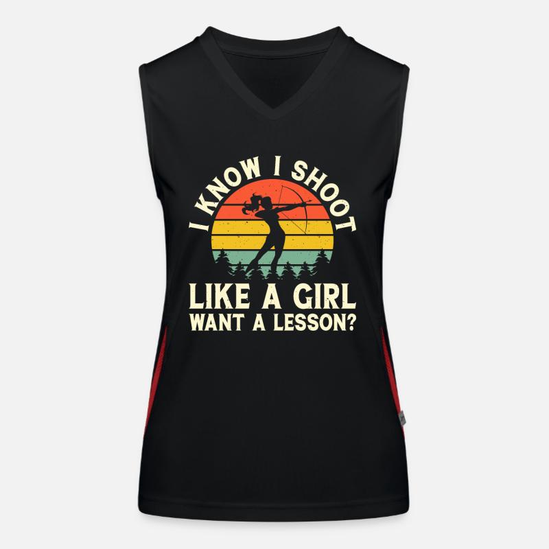 Archer Archery Women's Functional Contrast Tank Top