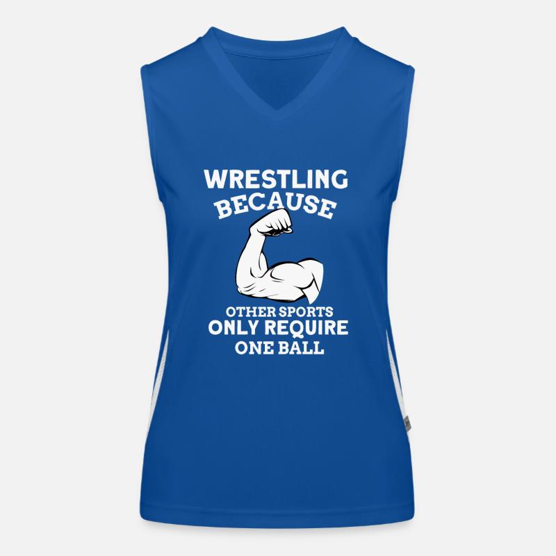 Bras de fer Débardeur respirant contrasté Femme