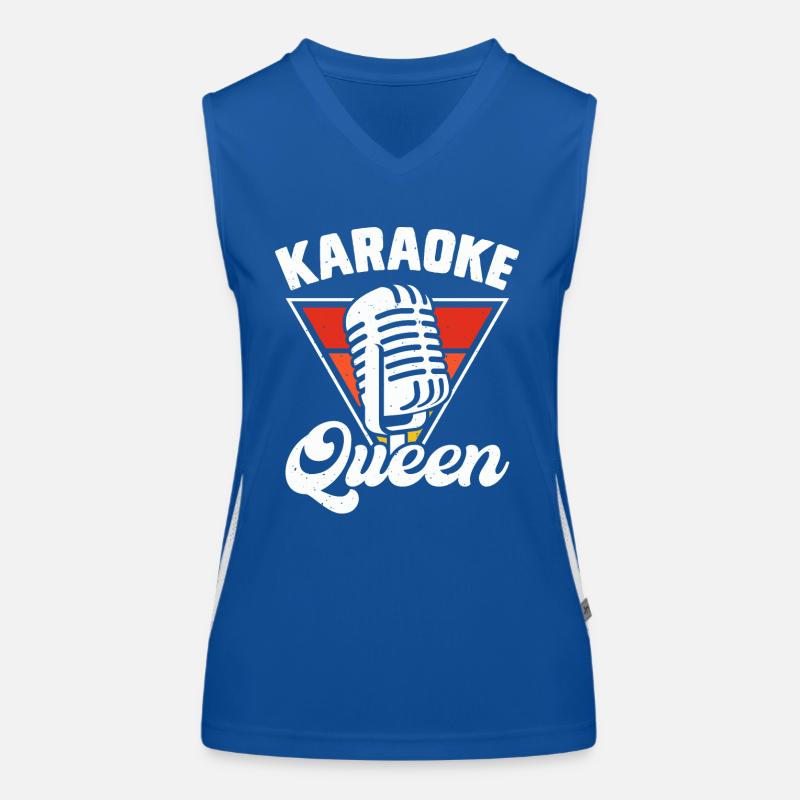 Karaoke Singing Women's Functional Contrast Tank Top