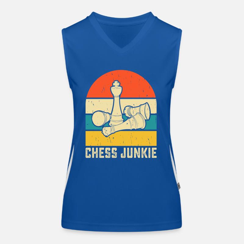 Échecs Débardeur respirant contrasté Femme