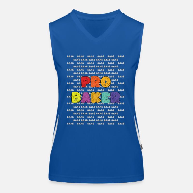 Pro Baker Débardeur respirant contrasté Femme