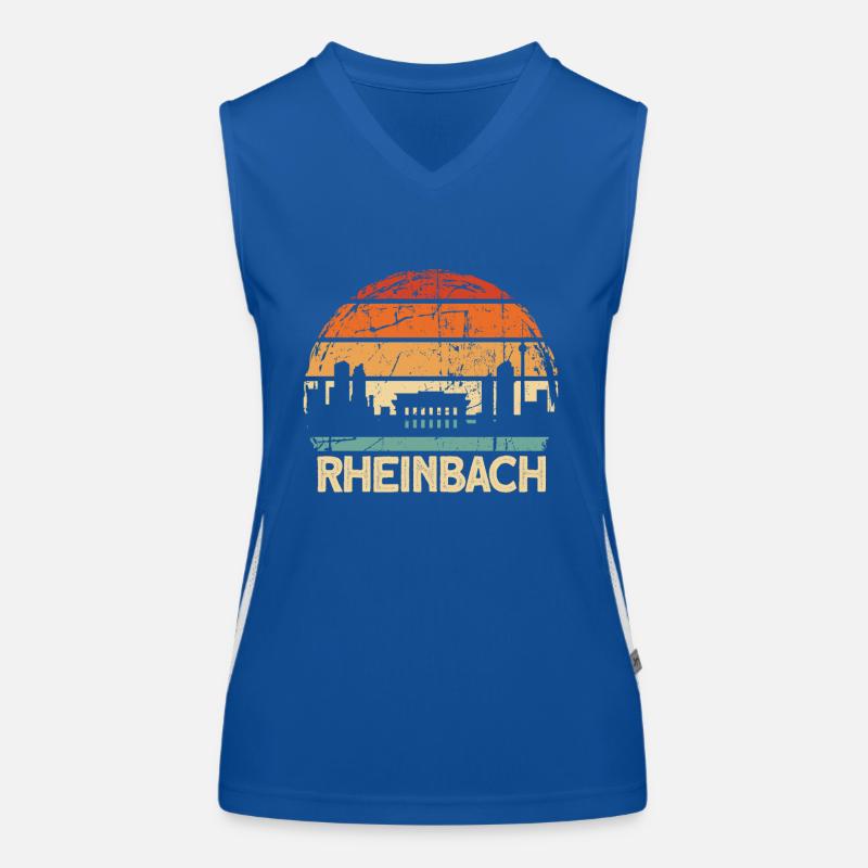 Canton de Rheinbach Débardeur respirant contrasté Femme