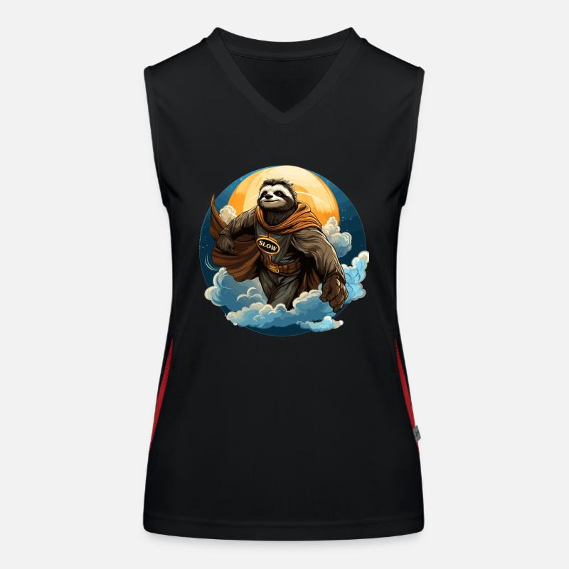 Super Sloth Women's Functional Contrast Tank Top
