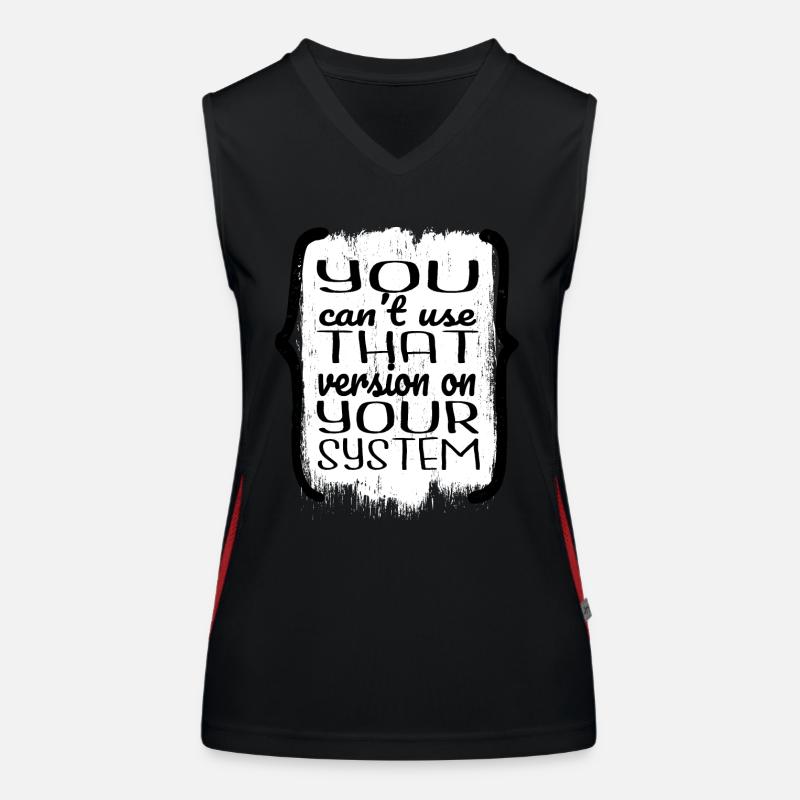 Father Jokes C Sharp Programming Birthday Fun Women's Functional Contrast Tank Top