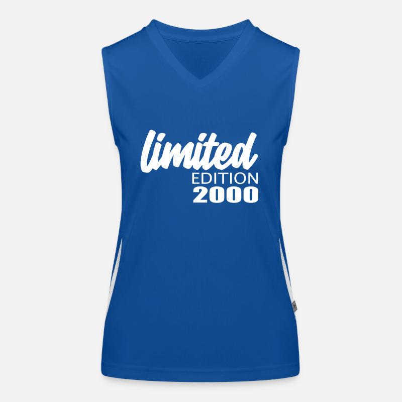 Limited Edition 2000 Funktionelles Kontrast-Tank Top für Frauen
