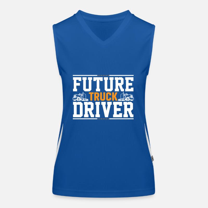 Futur chauffeur de camion Débardeur respirant contrasté Femme